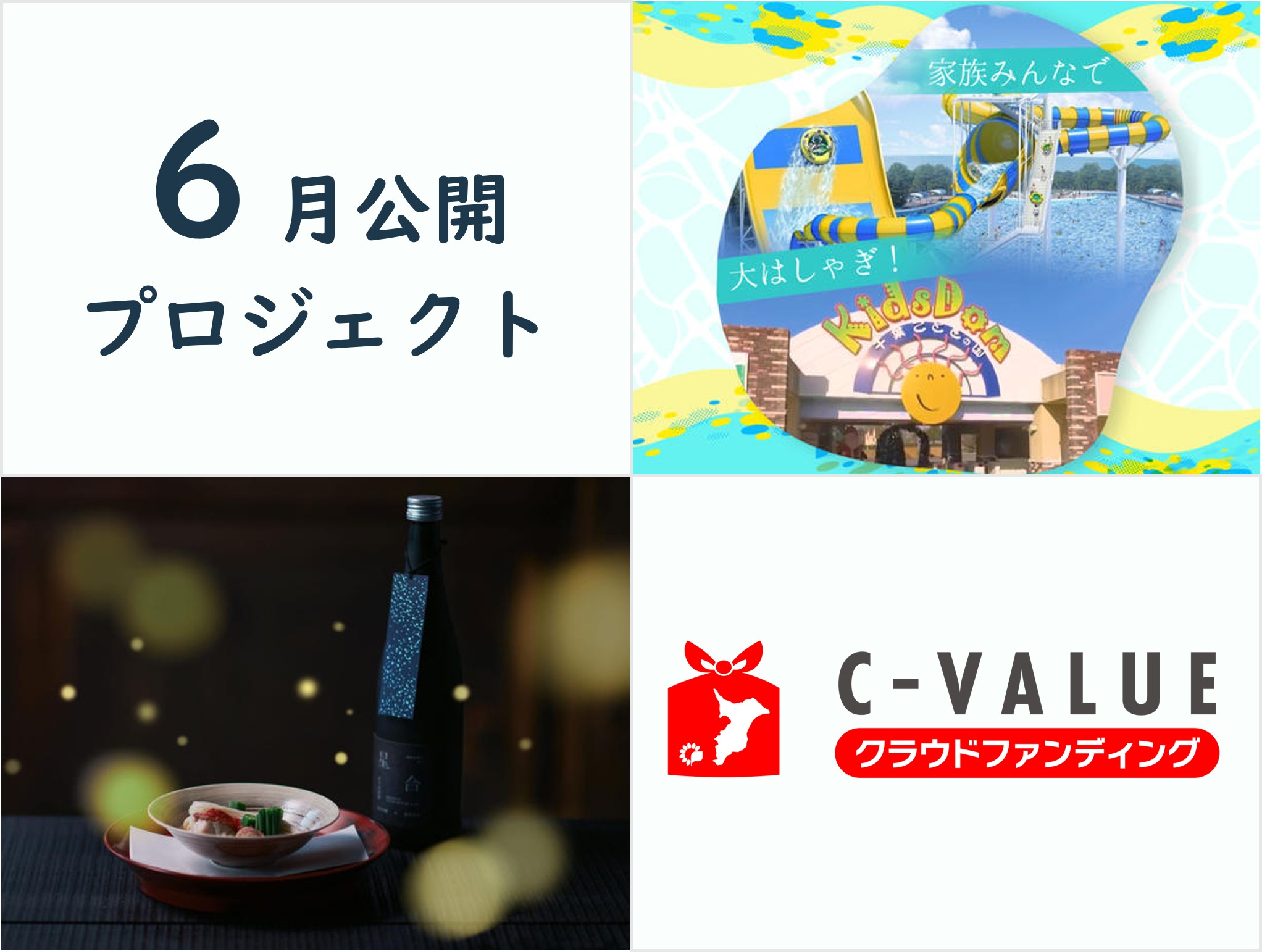 6月の新規プロジェクトが公開！